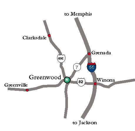 carte d'accs  Greenwood