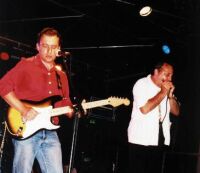 Lenny Lafargue et Benoit Blue Boy (photo  Didier Taberlet, Cahors 2000)