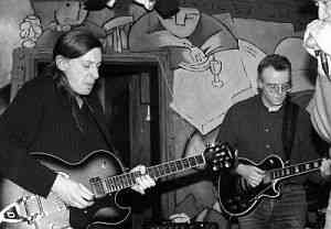 Lionel Riss et Pierre 'Johnny Guitar' Seguin (photo Pierre Mercier)