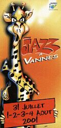 logo Jazz  Vannes 2001