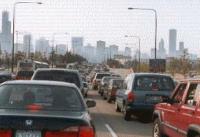 Embouteillages sur le Lake Shore Drive (photo GL)